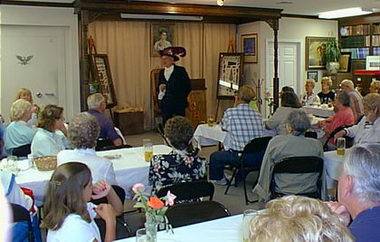 Members at one of our monthly luncheons.