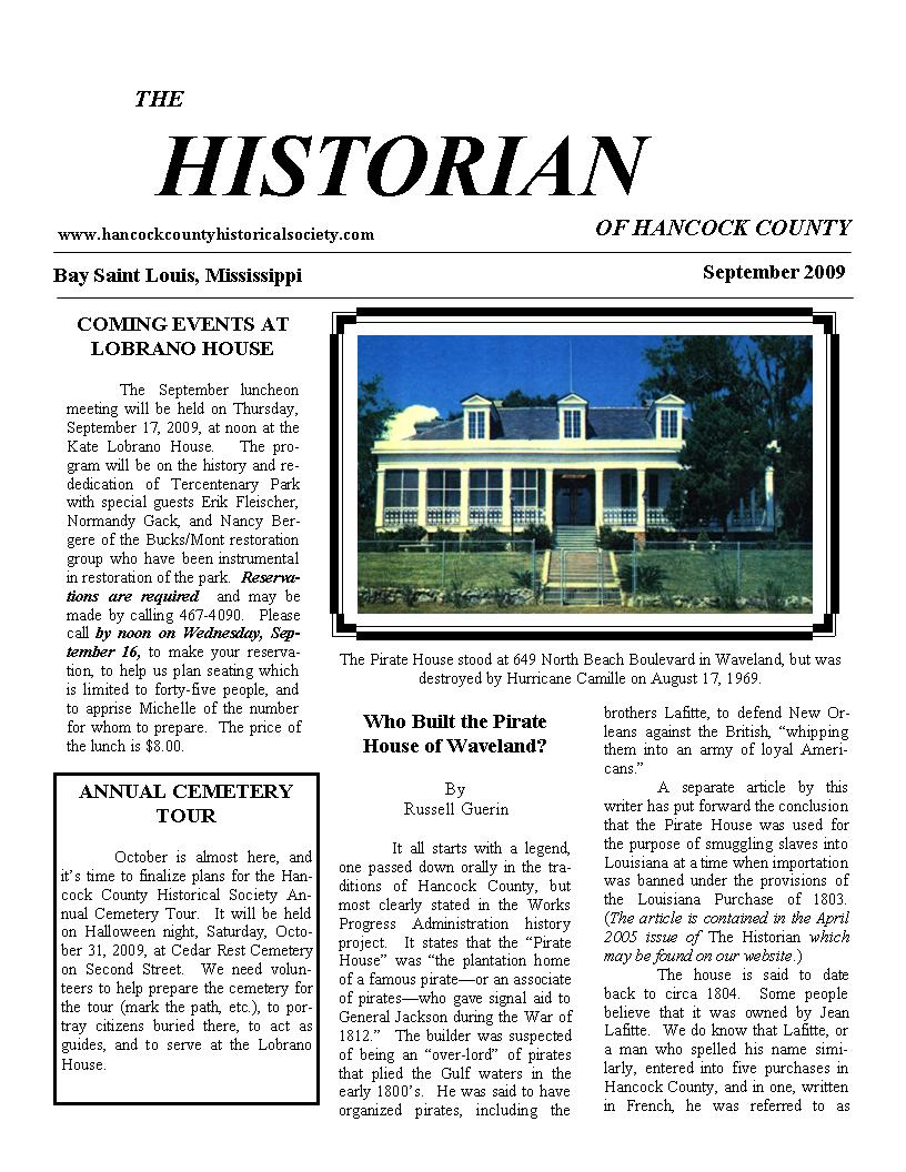 Historian 09-09 page 1
