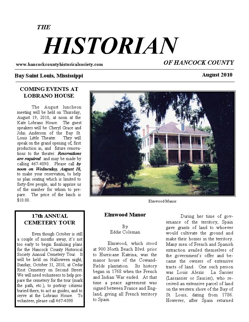 Historian 10-08 page 1