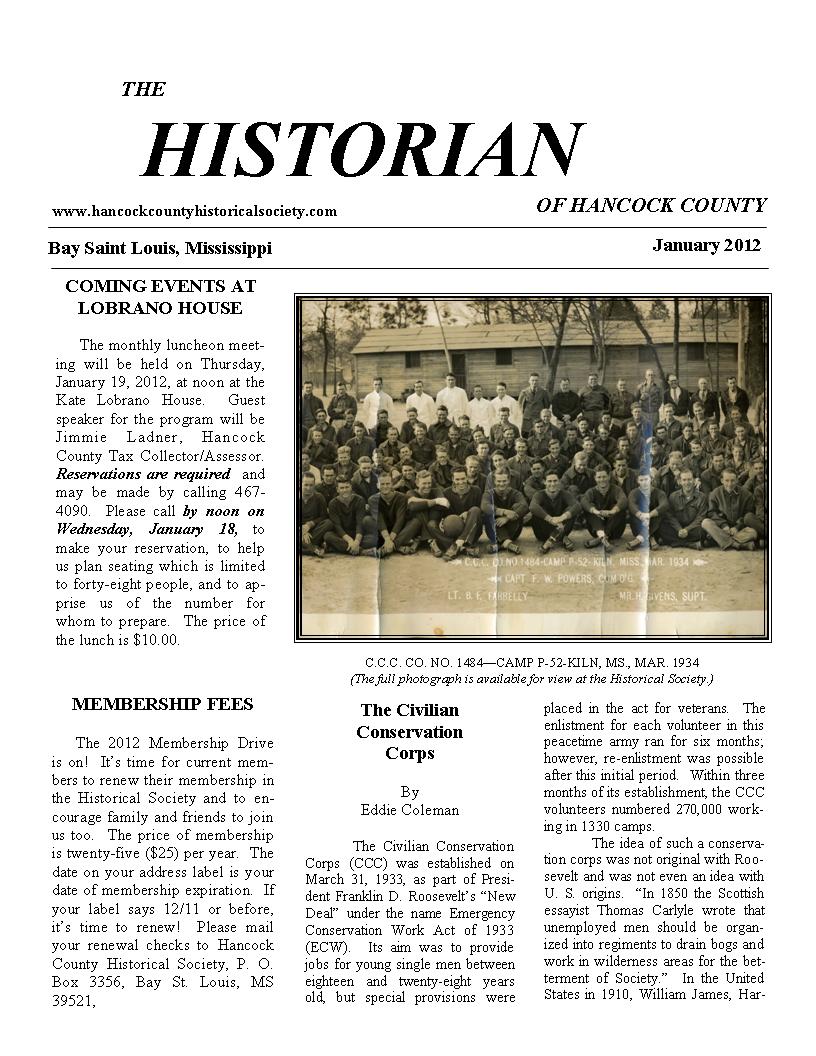 Historian 12-01 page 1