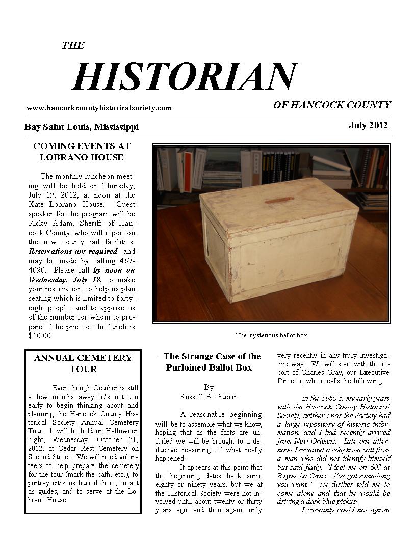 Historian 12-07 page 1