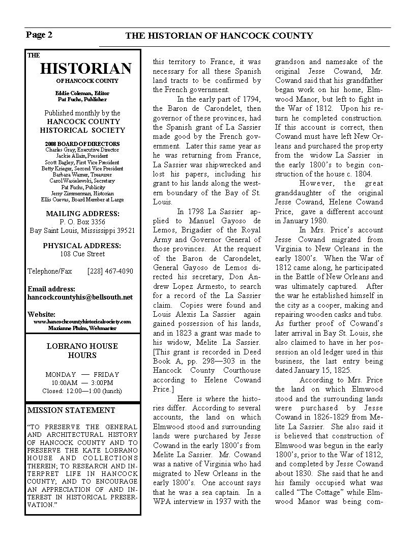 Historian 10-08 page 2