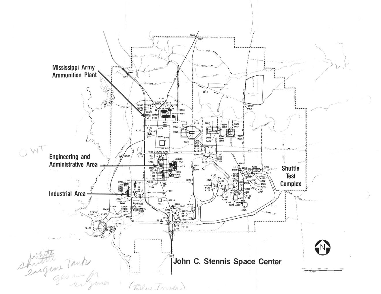 Stennis Space Center Map Vertical Files - Gainesville - John-C.-Stennis-Space-Center - Hancock  County Historical Society